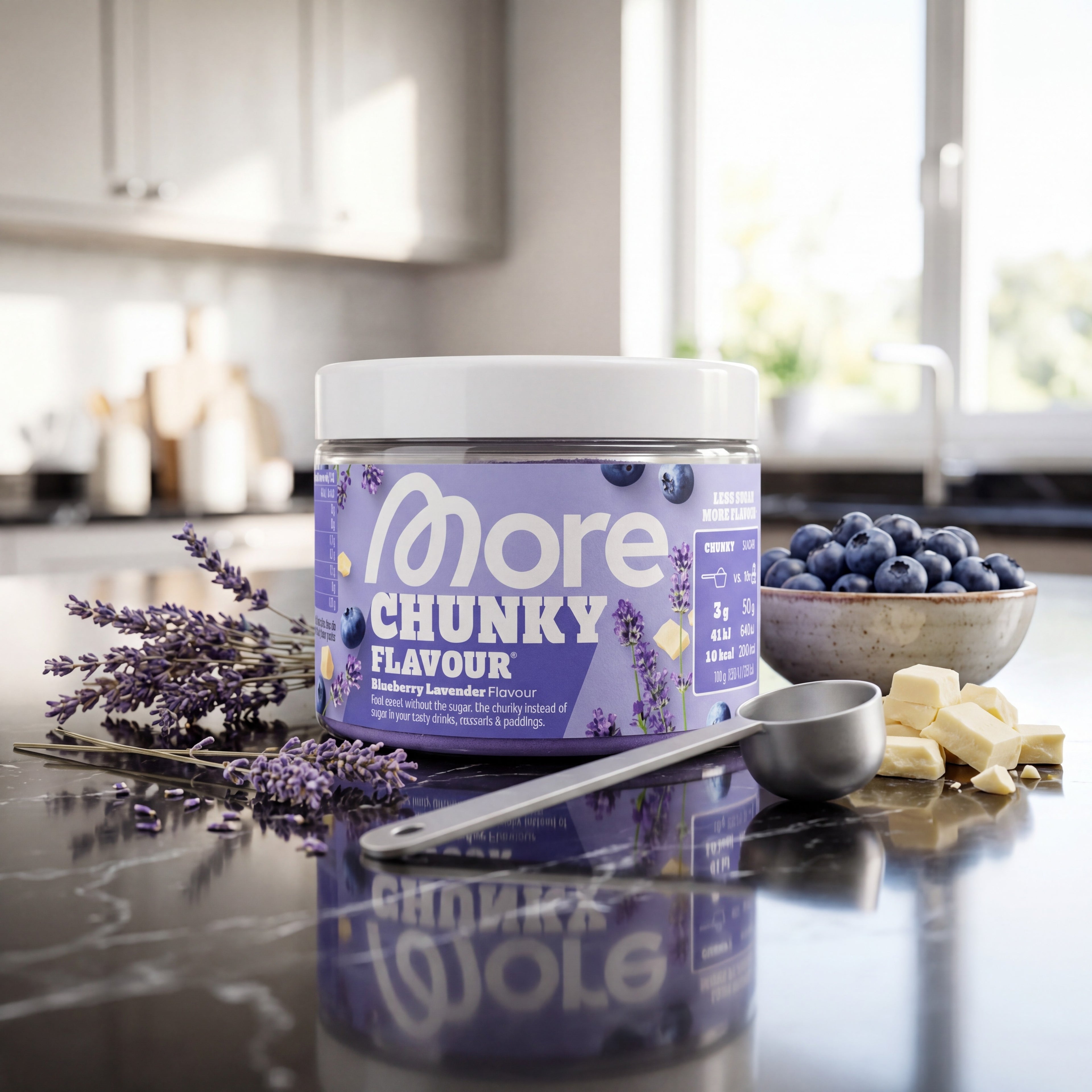 Chunky Flavour Blueberry Lavender – Geschmackspulver Dose