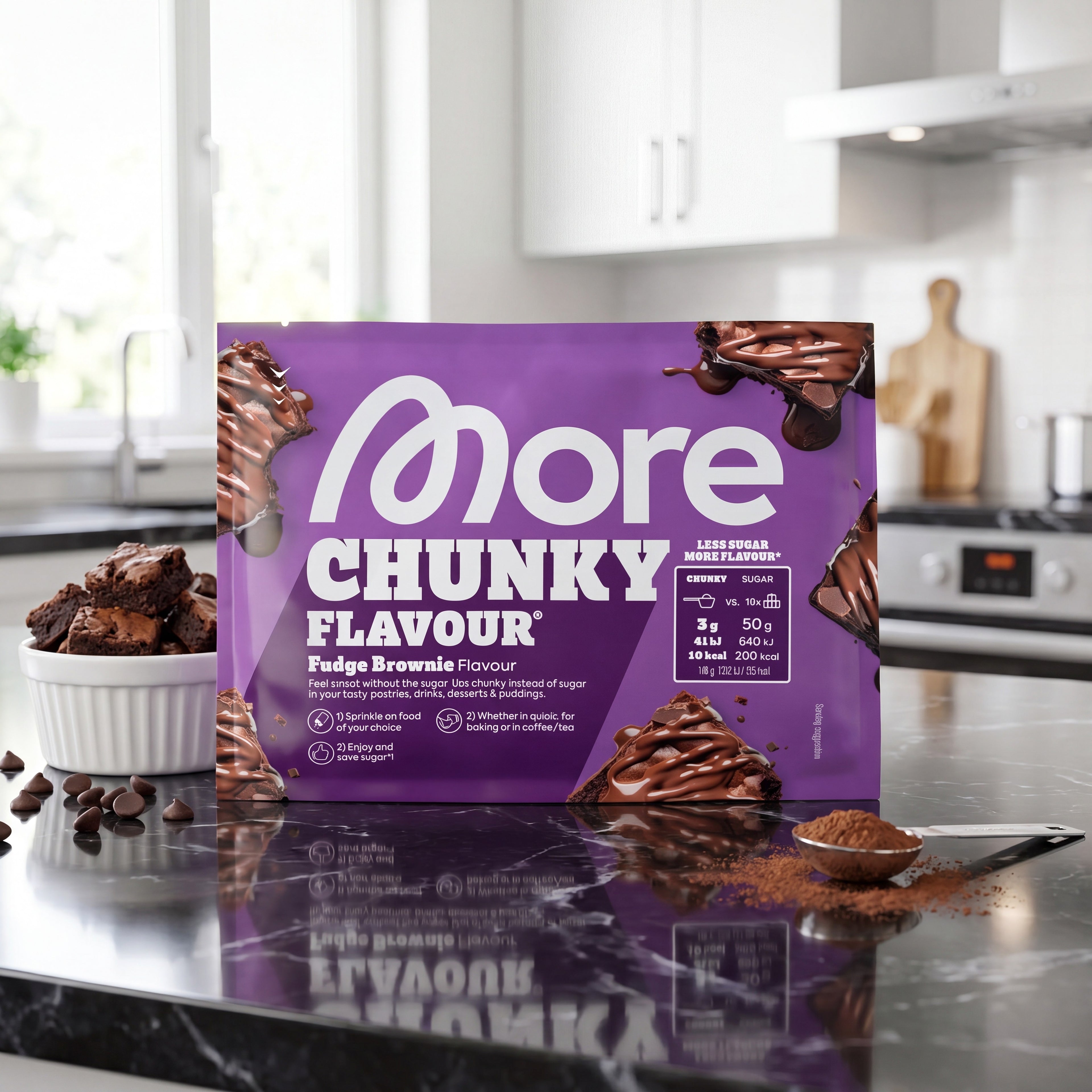 Chunky Flavour Fudge Brownie Sample Sachet
