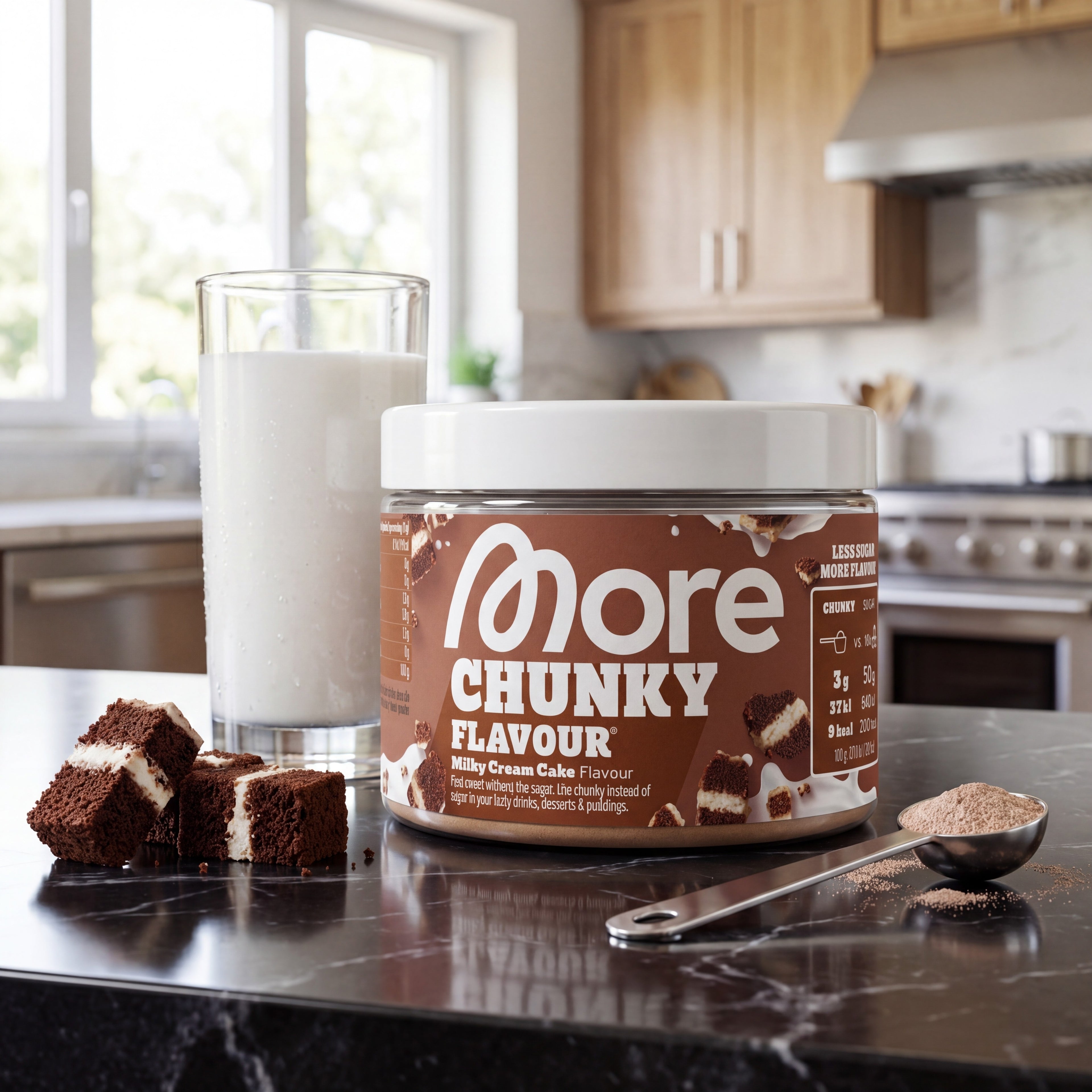 Chunky Flavour Milky Cream Cake – Geschmackspulver Dose
