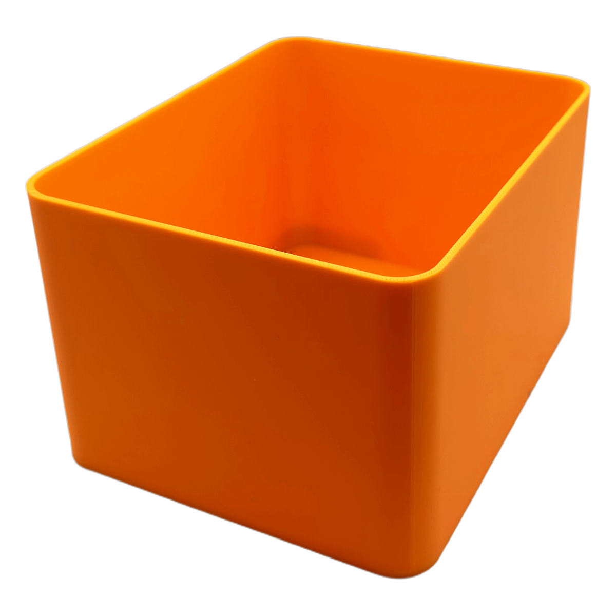 Sachet Box in Orange — 3D-gedruckte Aufbewahrungsbox für Portionsbeutel