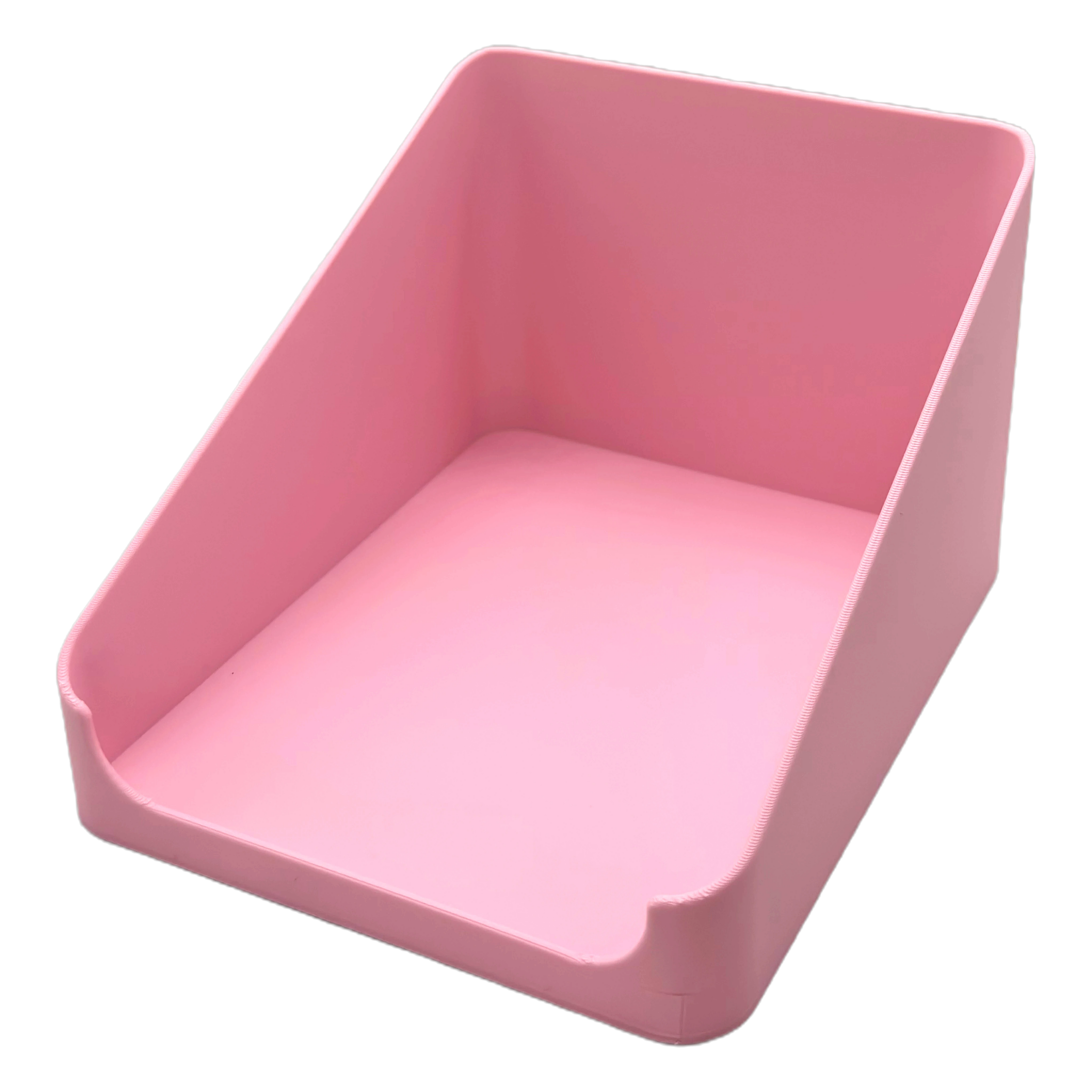 Sachet Box offen in Sakura Pink — 3D-gedruckte Aufbewahrungsbox für Portionsbeutel
