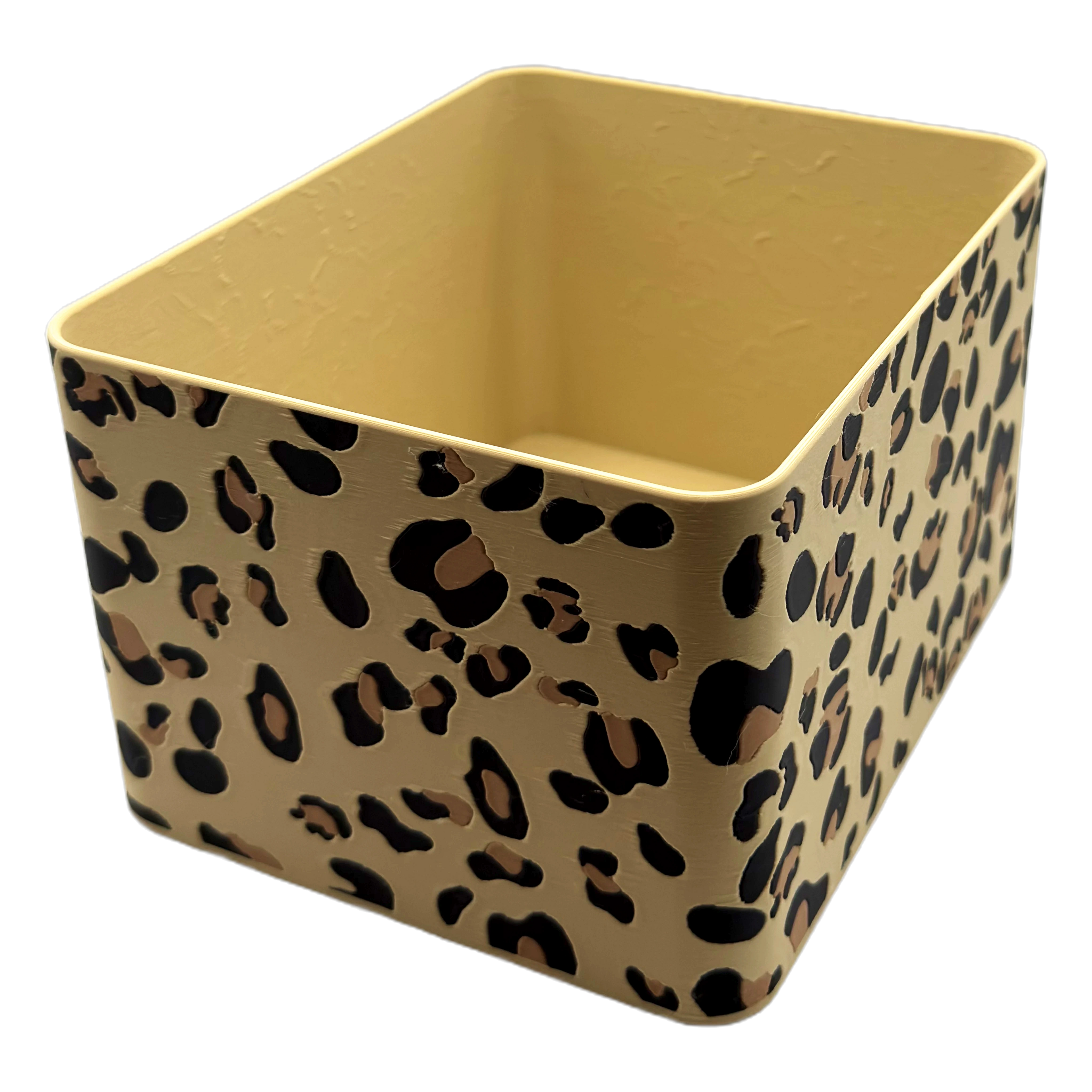 Sachet Box Leopard — 3D-gedruckte Aufbewahrungsbox für Portionsbeutel