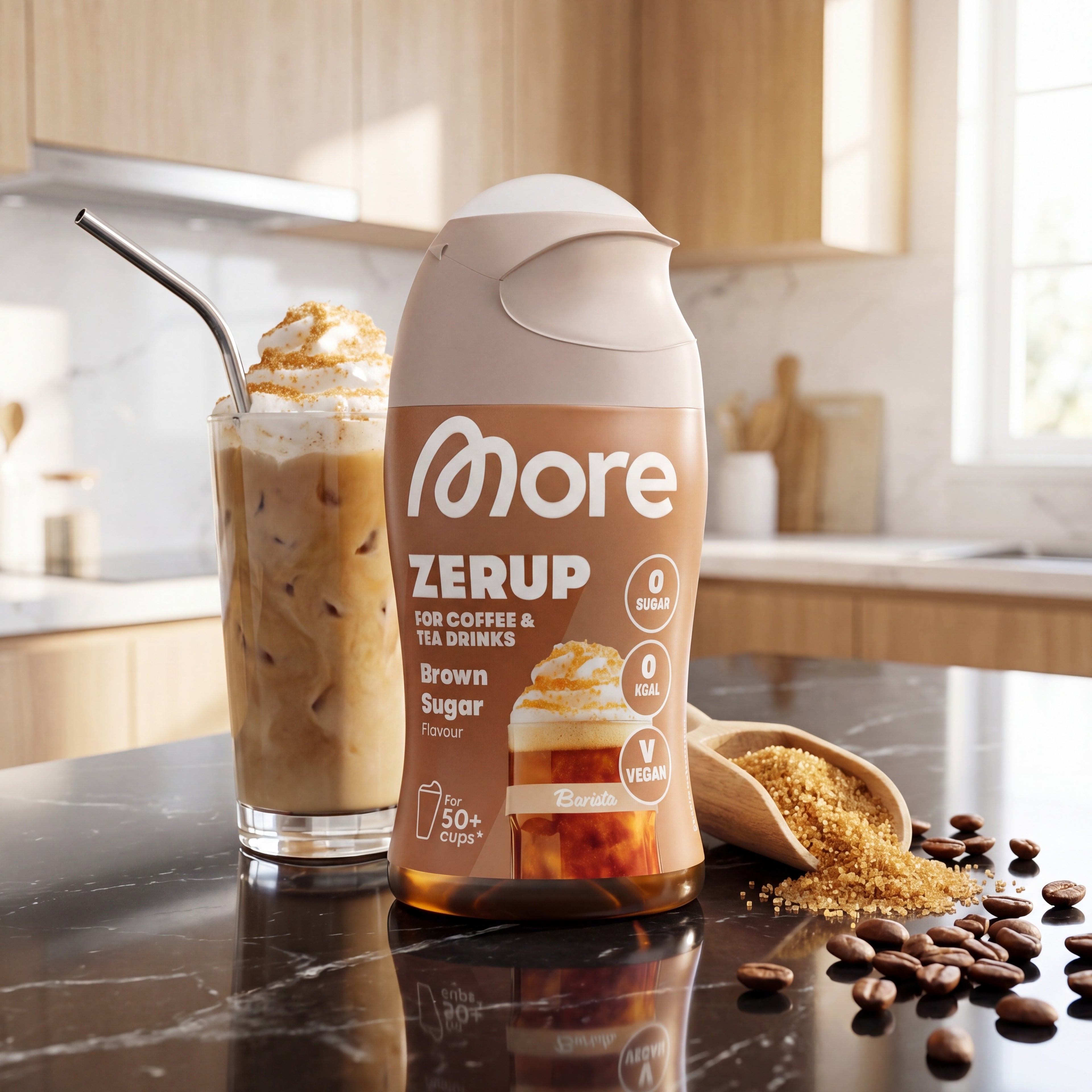 Barista Zerup Brown Sugar – Sirup Flasche