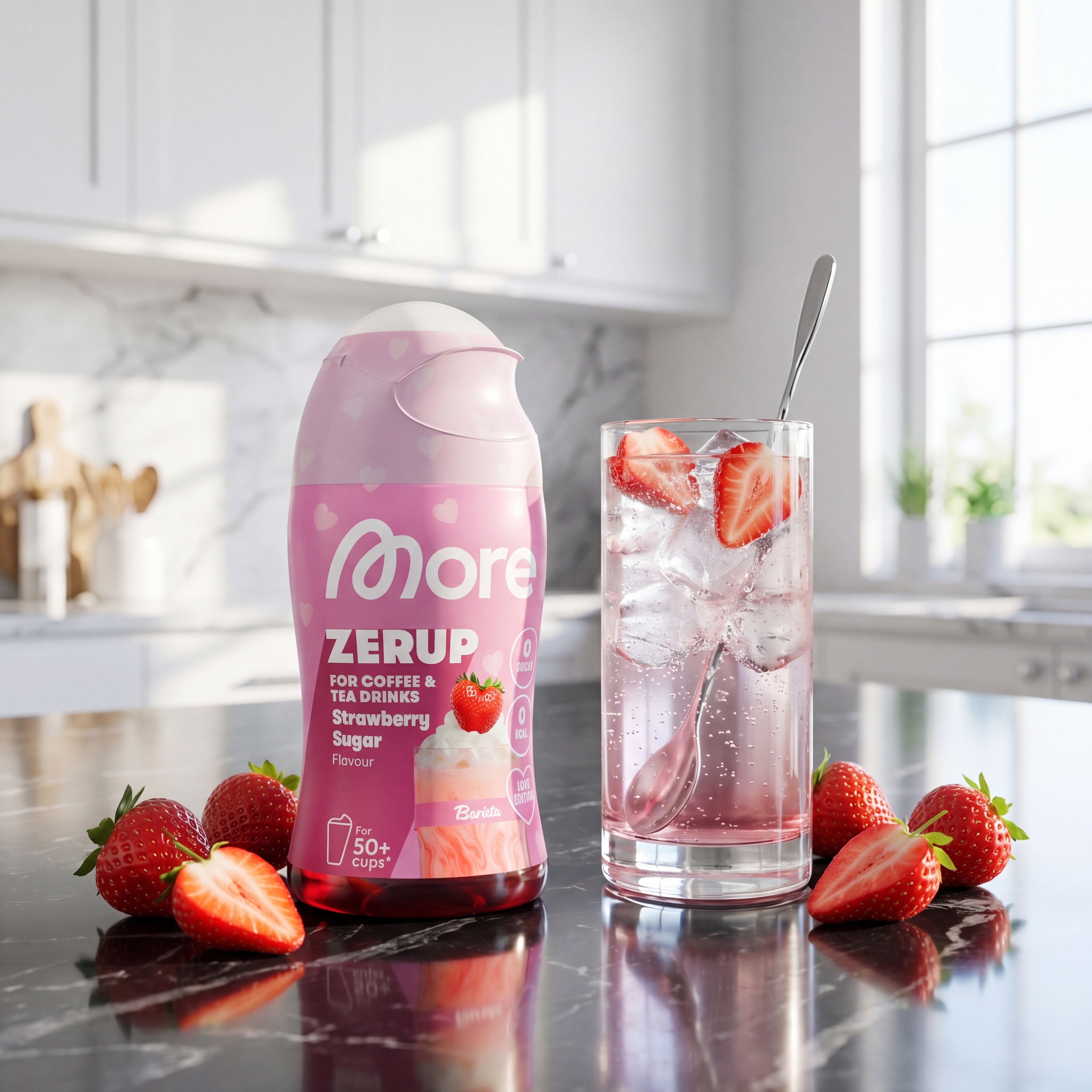 Zerup Strawberry Sugar – sirope para bebidas sin azúcar