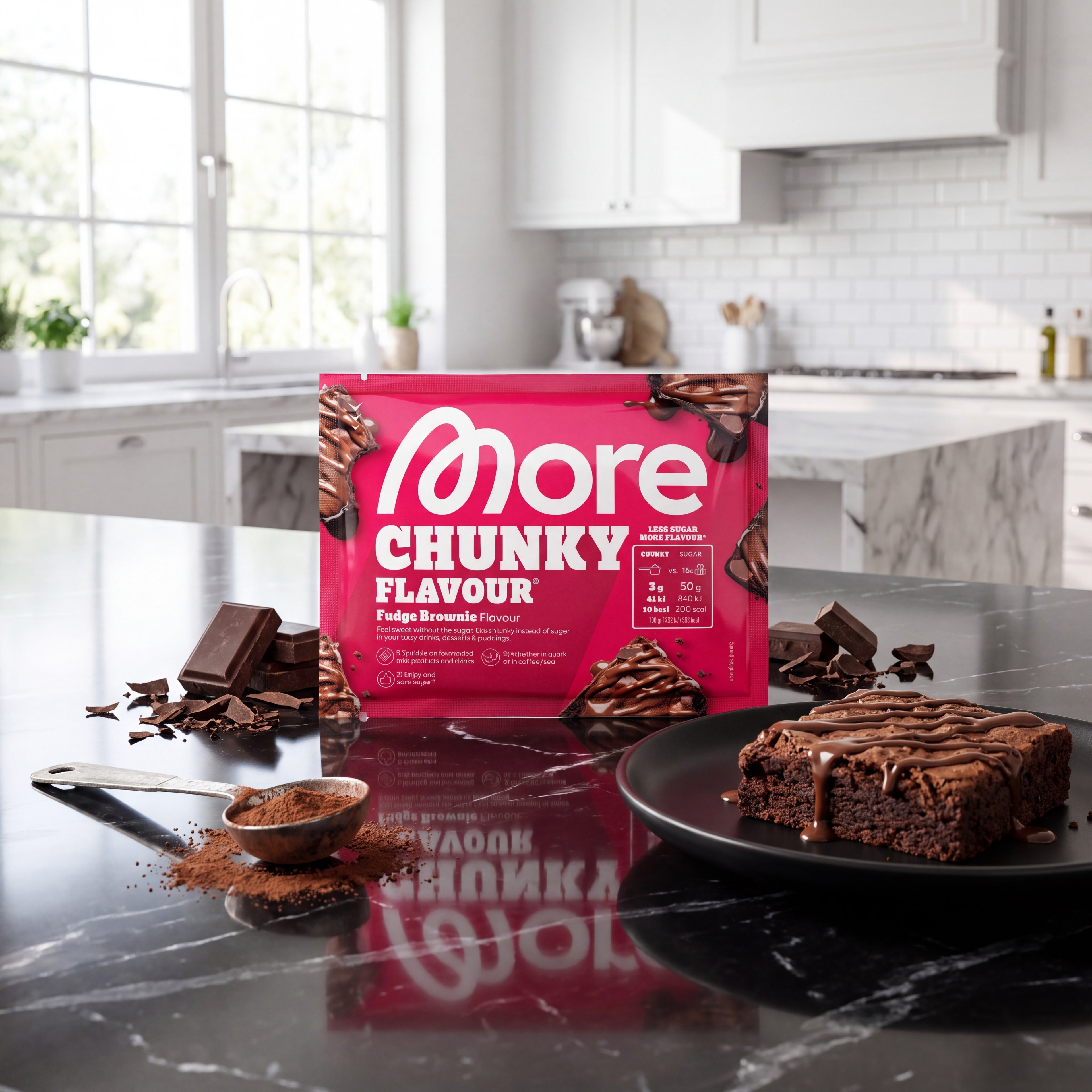 Chunky Flavour Fudge Brownie – Geschmackspulver Dose [aiimg311]