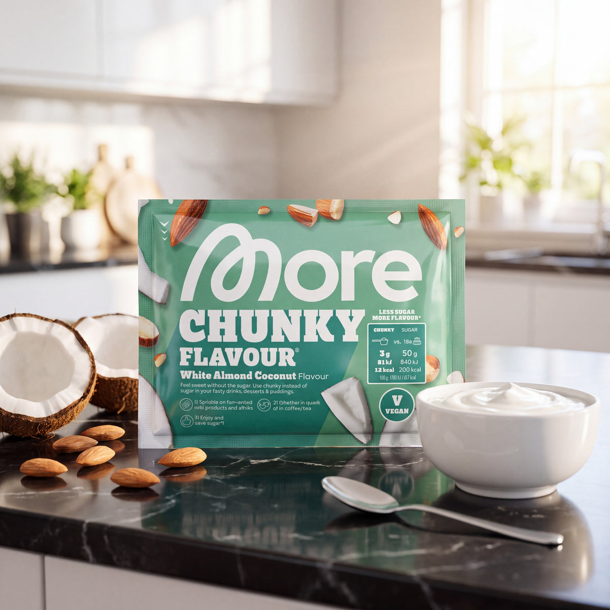 Chunky Flavour Probe White Almond Coconut – kleine Probierportion