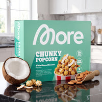 Chunky Popcorn White Almond Coconut – Popcorn Dose [aiimg298]