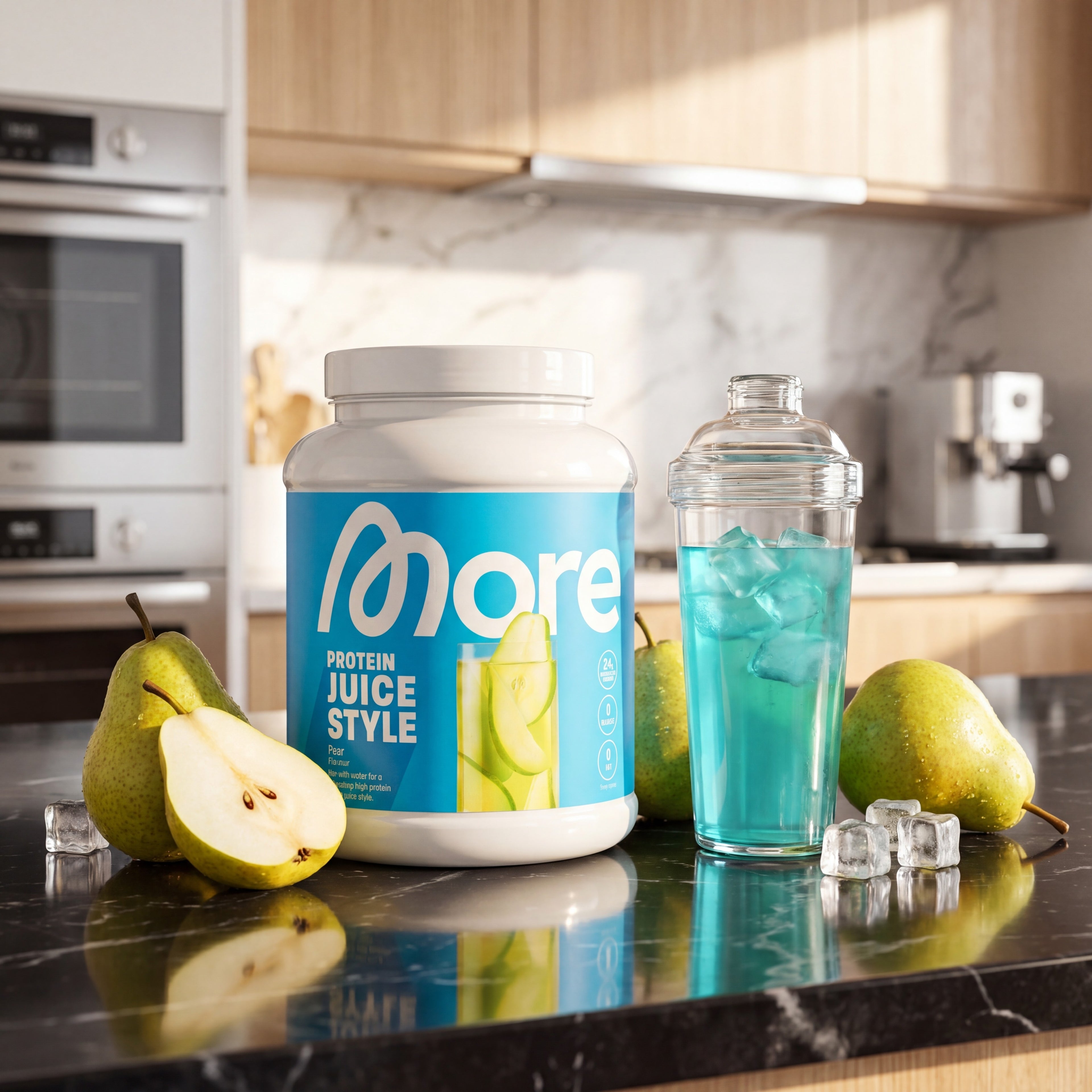 More Clear Protein Juice Style Pear