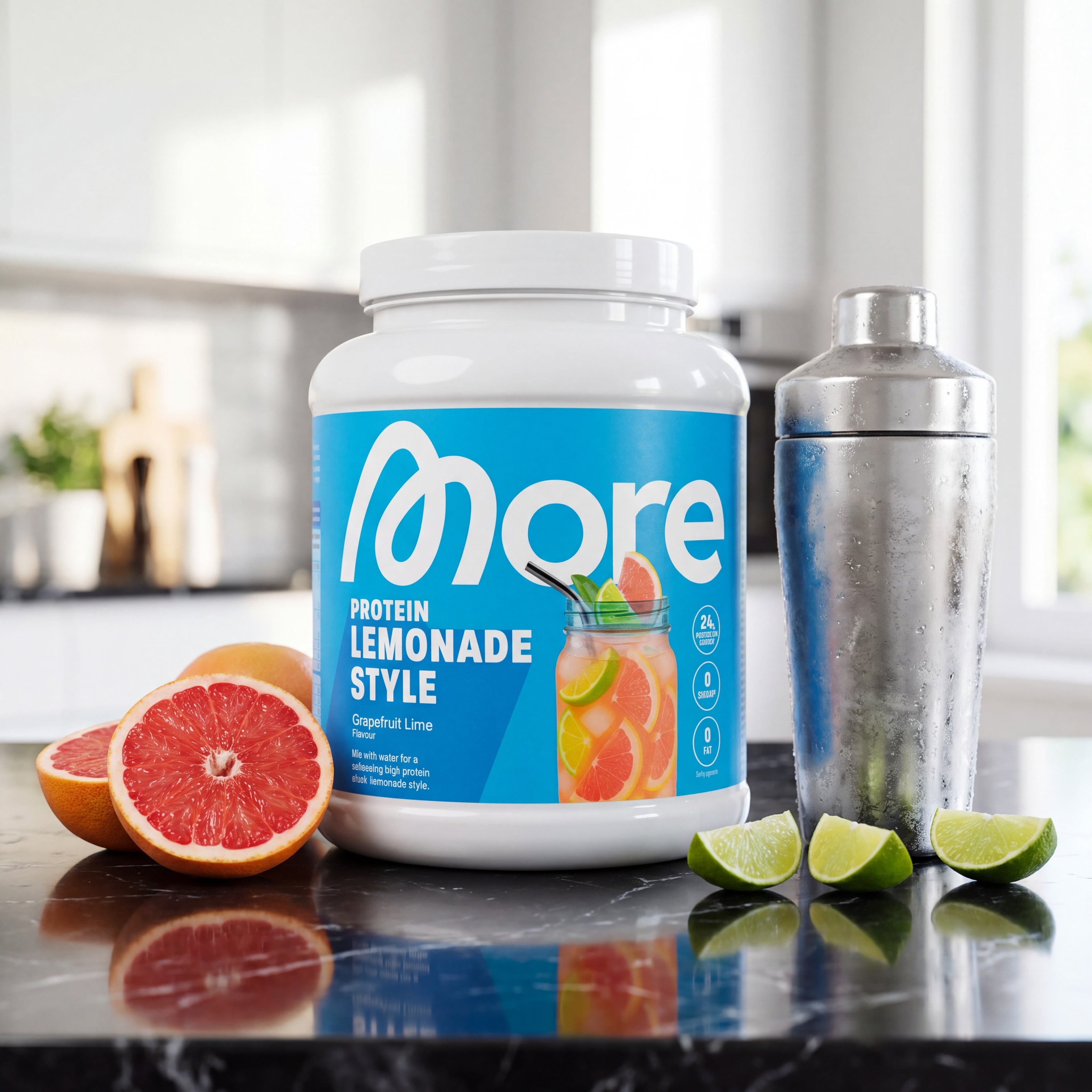 More Clear Protein Lemonade Style Grapefruit Lime