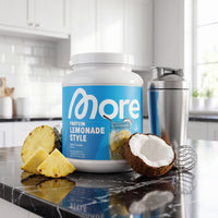 More Clear Protein Lemonade Style Pina Colada