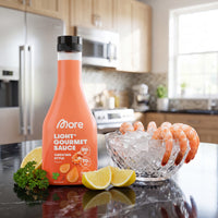 Light Gourmet Sauce & Salad Dressing Cocktail Style – Sauce Flasche [aiimg141]