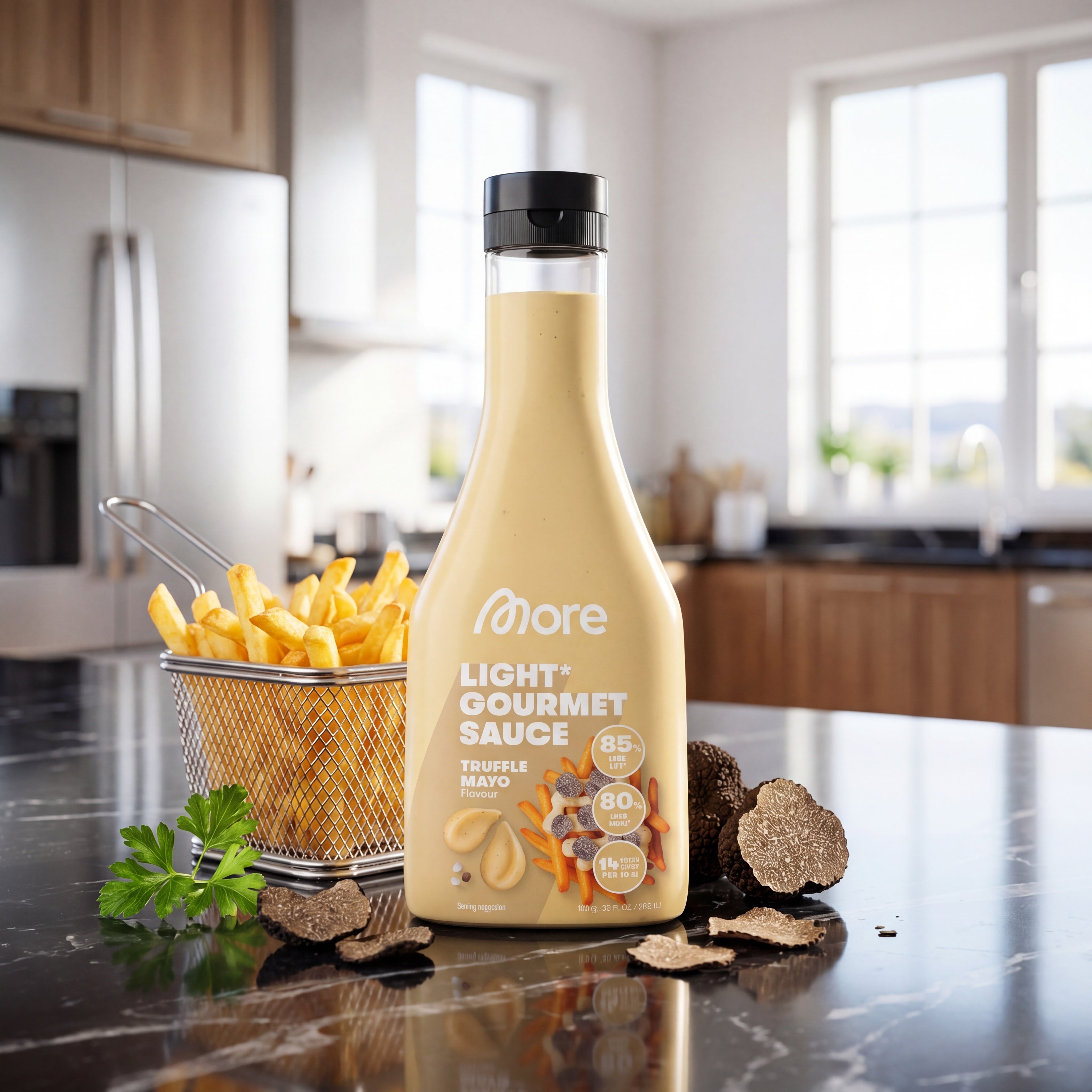 Light Gourmet Sauce & Salad Dressing Trüffel Mayo – Sauce Flasche