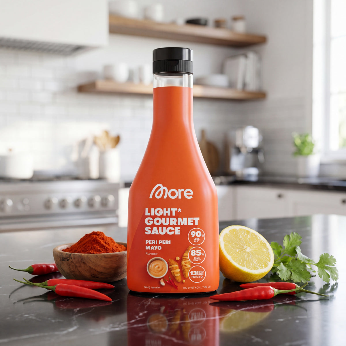 Light Gourmet Sauce & Salad Dressing Peri Peri Mayo – Sauce Flasche