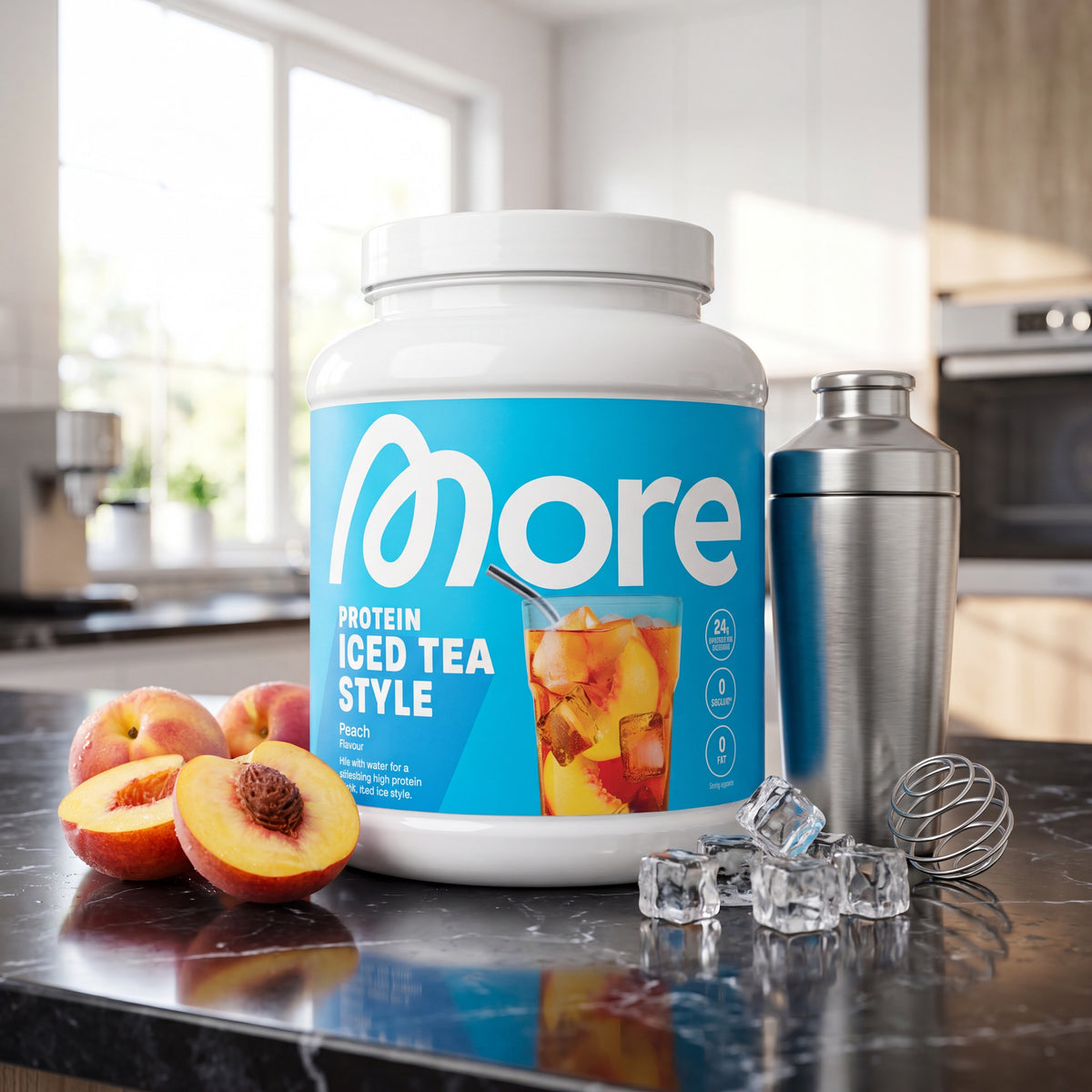 More Clear Protein Iced Tea Style Peach [aiimg115]