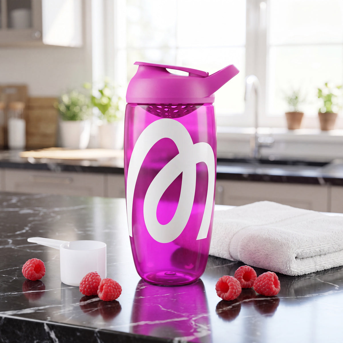 More Premium Shaker Pink White Monogram [aiimg192]