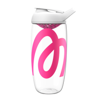 White Pink Monogram