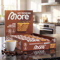 More Protein Bar Dark Chocolate Coffee Lover – Proteinriegel [aiimg165]