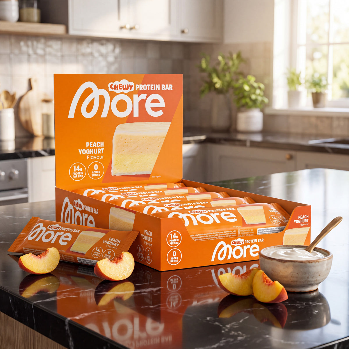 Protein Bar Chewy Peach Yoghurt – Proteinriegel