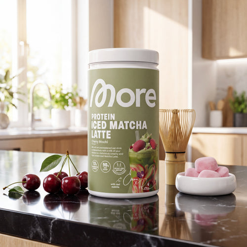 Protein Iced Coffee Cherry Mochi (Romi x Emma) – High-Protein Eiskaffee 500 g