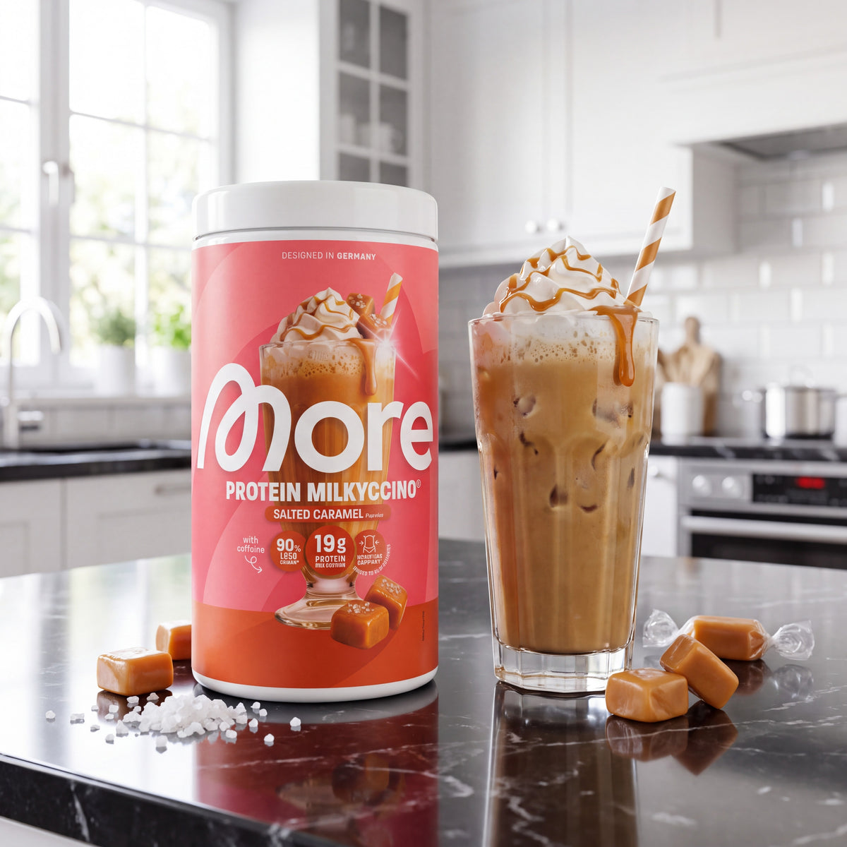 More Protein Milkyccino® Salted Caramel [aiimg339]