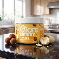 Chunky Flavour Morezipan White Choco Eggs – Geschmackspulver Dose