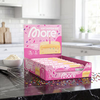 More Protein Bar Birthday Cake (Pink Month) – Proteinriegel