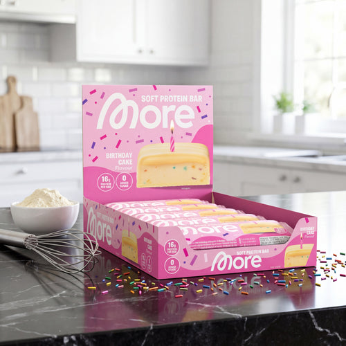 Protein Bar Birthday Cake (Pink Month) – Proteinriegel