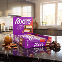 More Protein Bar Caramel Morezipan – Proteinriegel