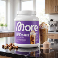 Protein Iced Coffee Hazelnut Crispy Cream [aiimg157]