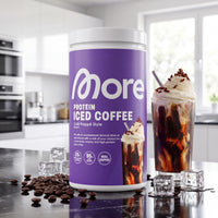 Protein Iced Coffee Cafe Frappe Style [aiimg197]
