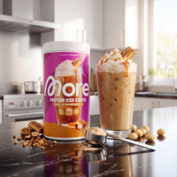 Protein Iced Coffee Toffee Nut Crunch Latte [aiimg332]
