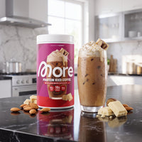 Protein Iced Coffee Morezipan White Chocolate [aiimg338]