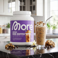 Protein Iced Coffee Vanilla Chocolate Chip Cookie