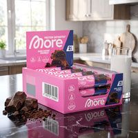 More Protein Satisbites Dark Cookie Crumble – Proteinriegel