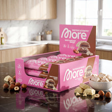More Protein Satisbites White Hazelnut Nougat – Proteinriegel