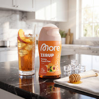 Zerup - Zero Sirup Honey Peach Tea – Sirup Flasche