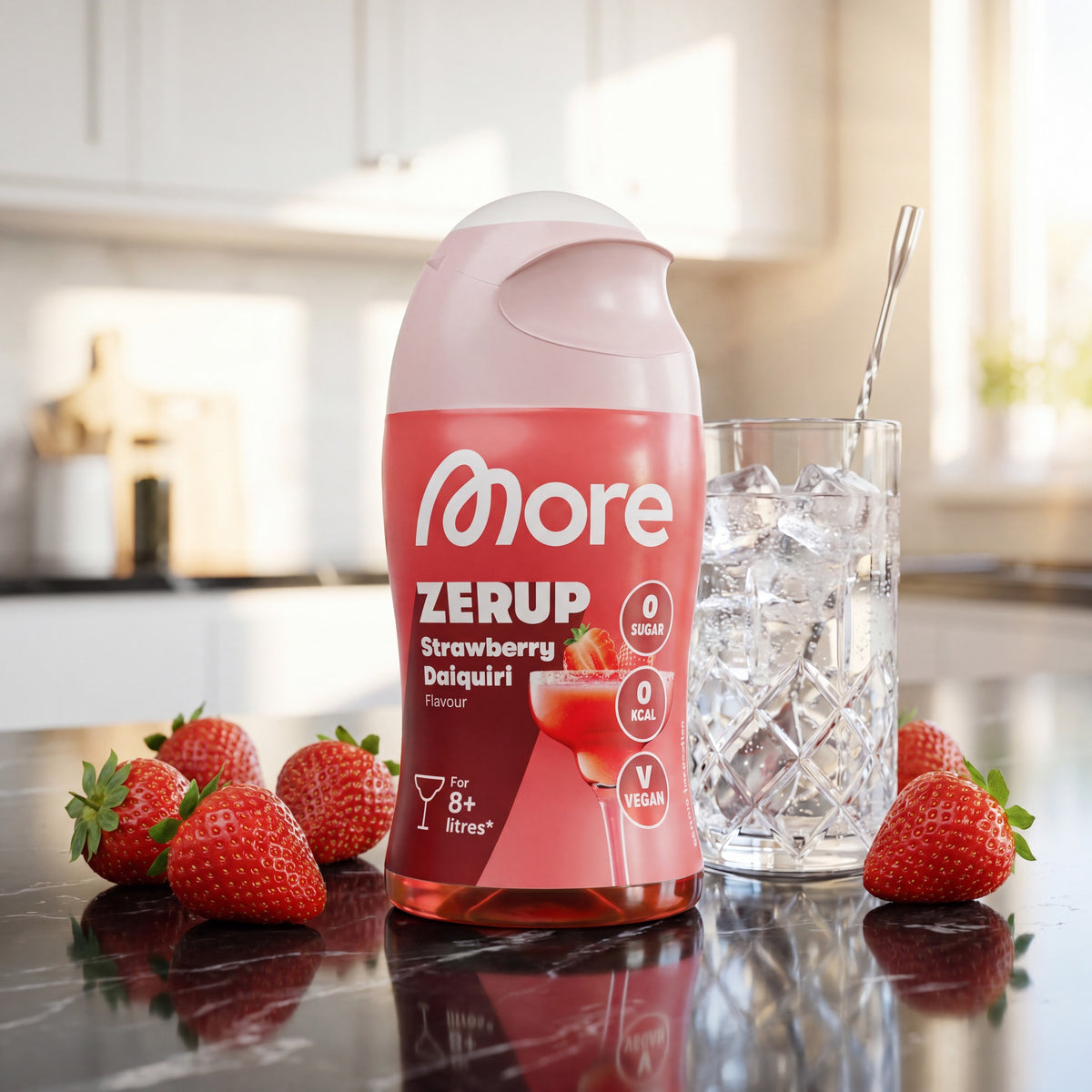 Zerup - Zero Sirup Strawberry-Daiquiri – Sirup Flasche