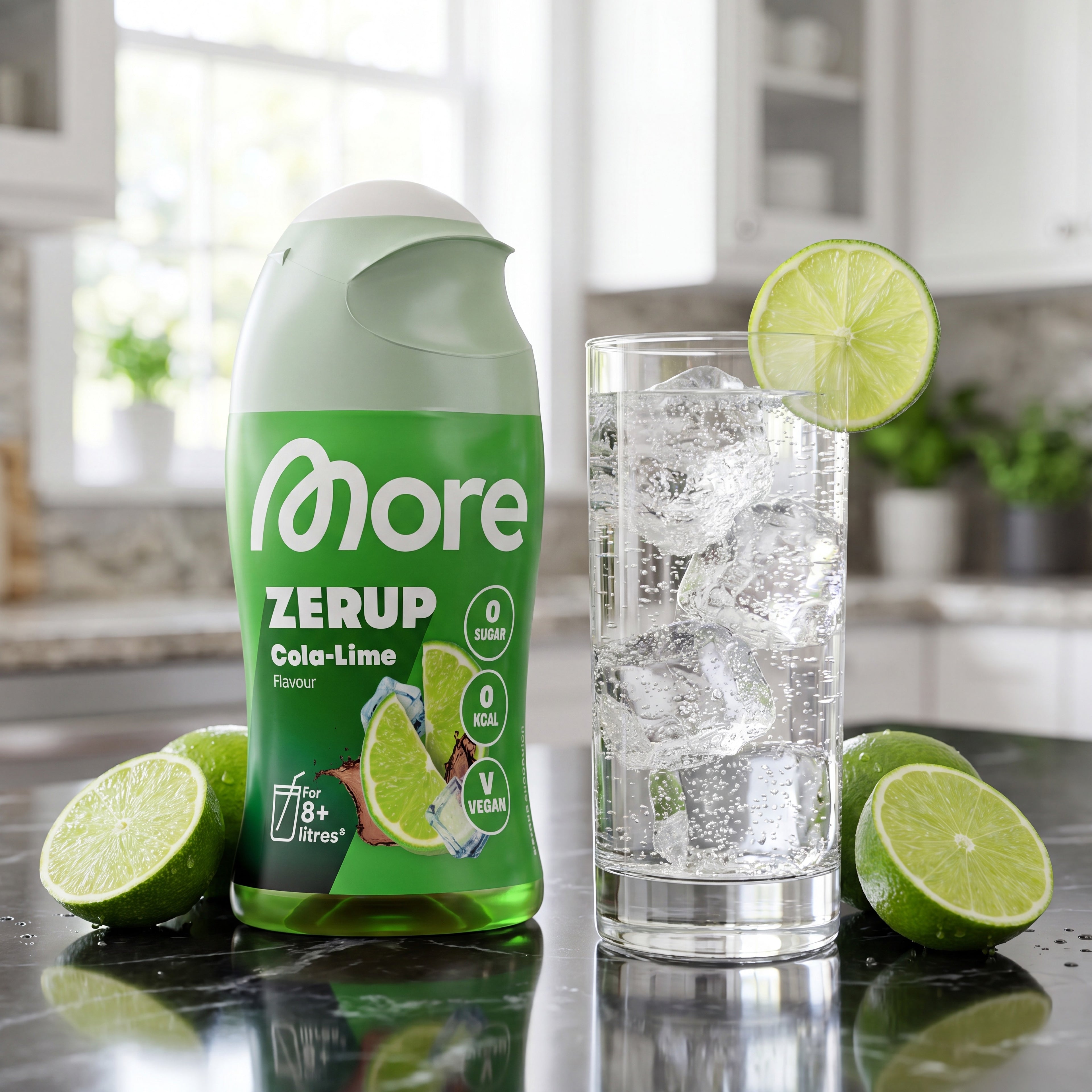 Zerup Cola-Lime – Getränkesirup ohne Zucker