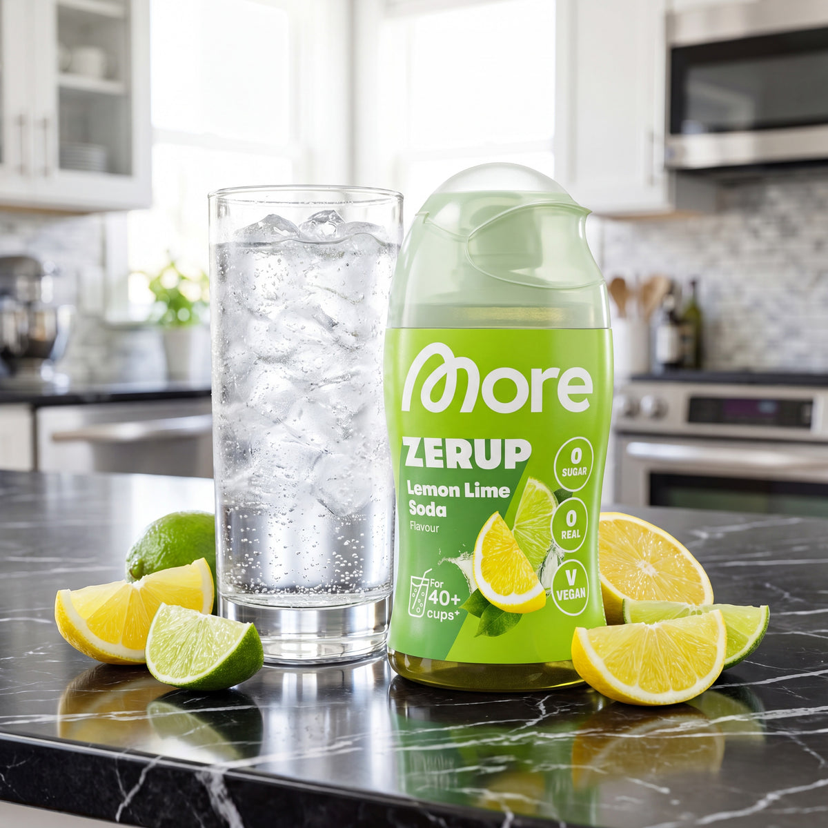 Zerup Lemon Lime Soda – suikervrije drankensiroop