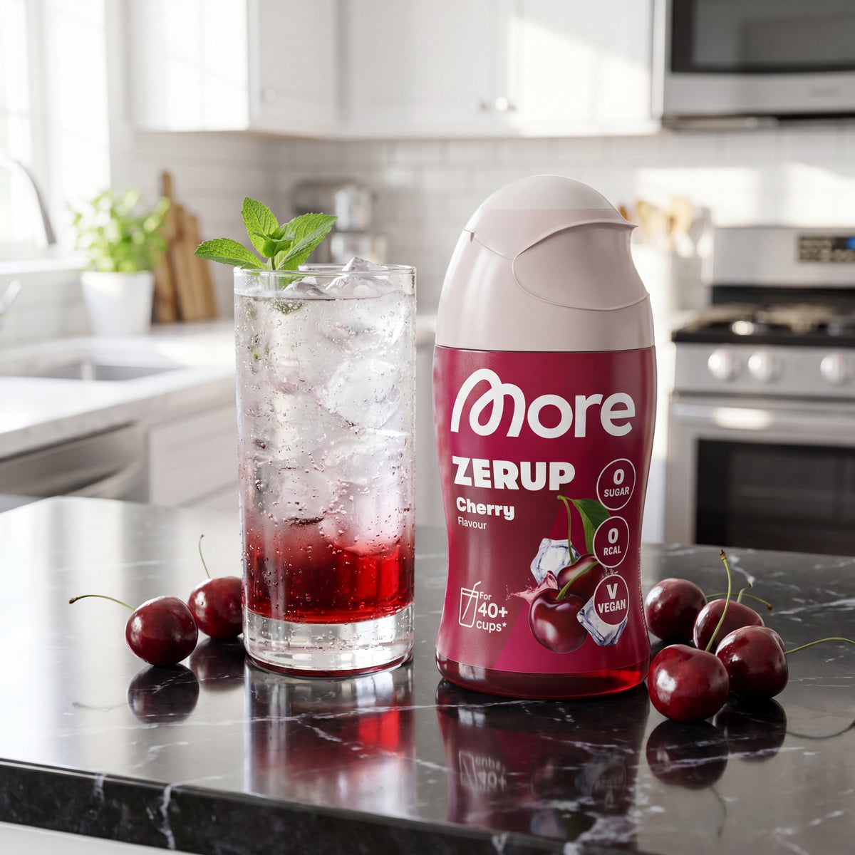 Zerup Cherry – Getränkesirup ohne Zucker