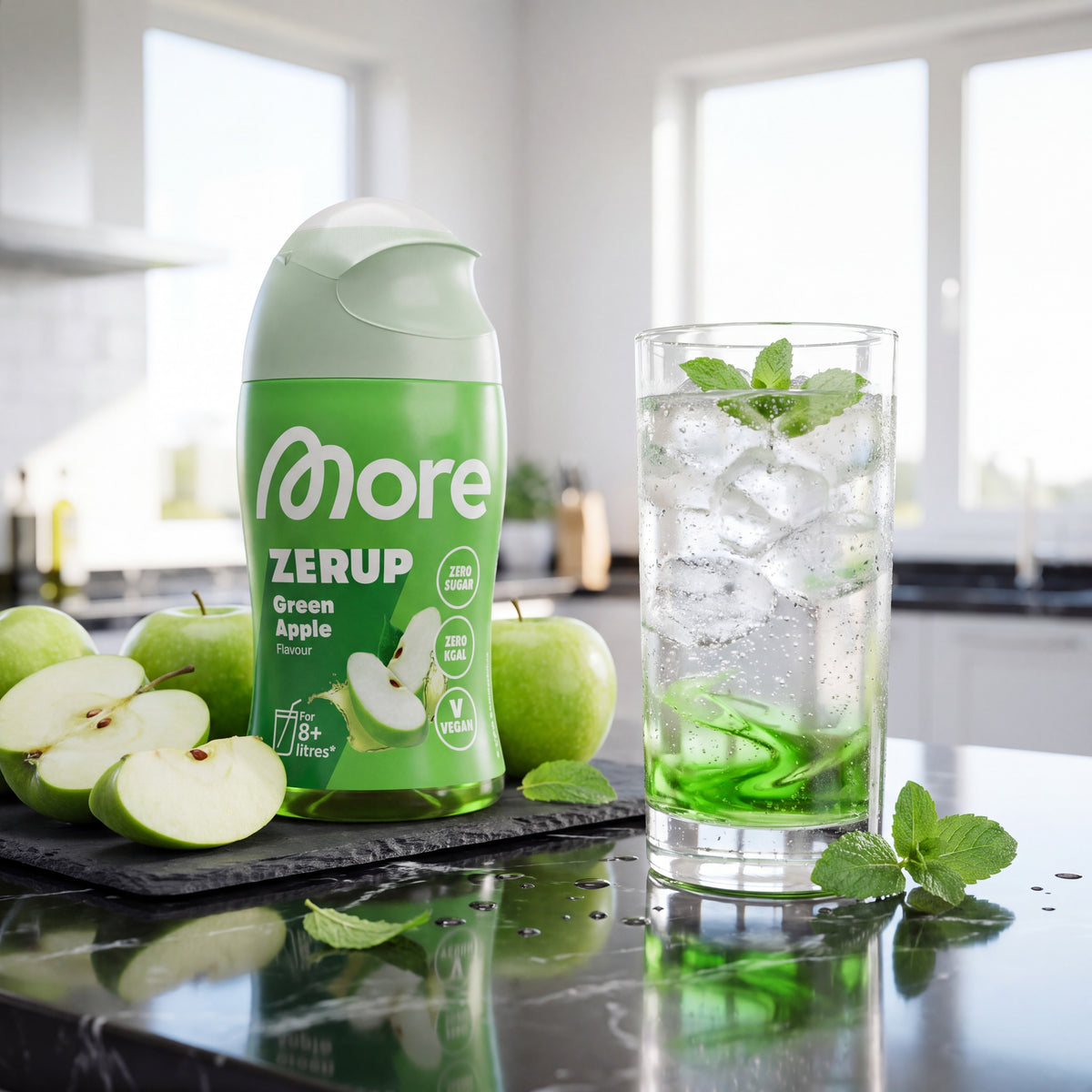 Zerup Green Apple – Getränkesirup ohne Zucker