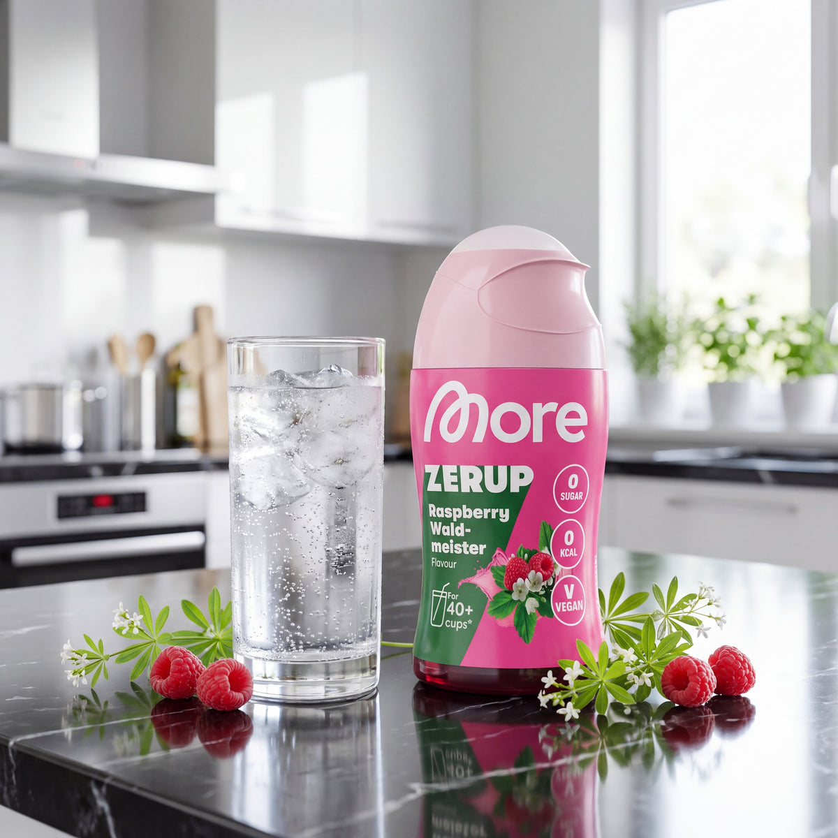 Zerup Raspberry Waldmeister – Getränkesirup ohne Zucker